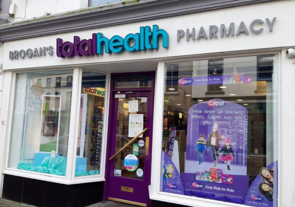 Festive opening hours at Brogan’s totalhealth Pharmacy Loughrea