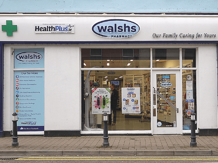 Christmas hours at Walsh’s Pharmacy Loughrea 