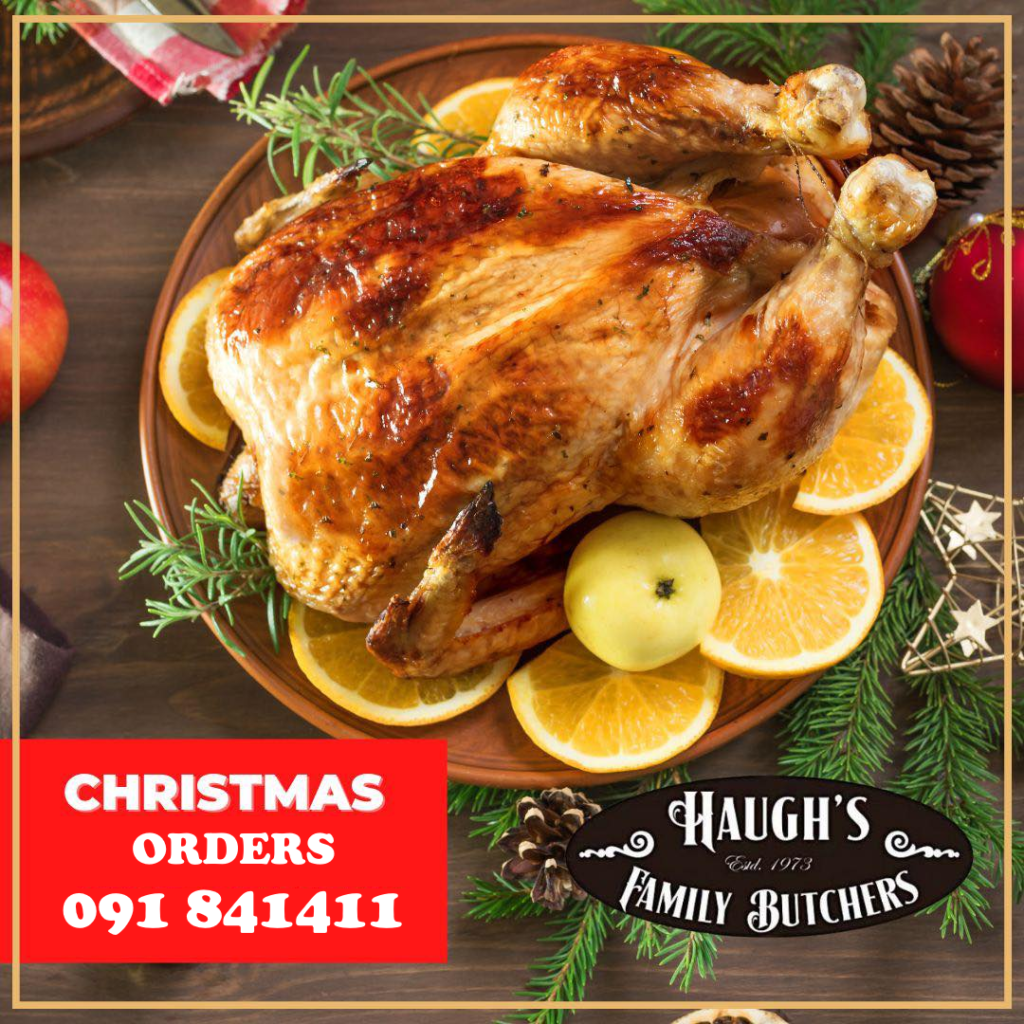 Haugh's Butchers taking Christmas orders