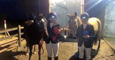 Donohue sisters representing St Brigid's College, Loughrea win at TRI Equestrian Interschools