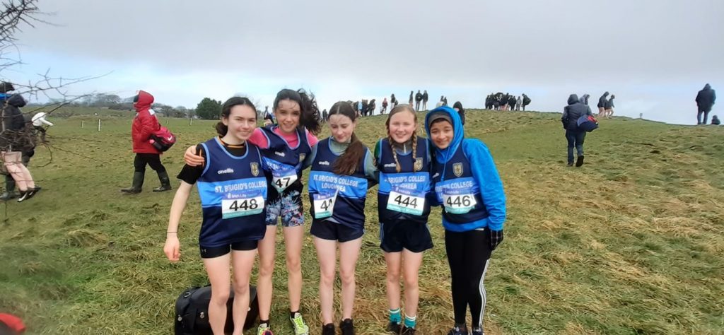 St Brigid's College Junior Girls run to Connacht Schools Cross Country victory