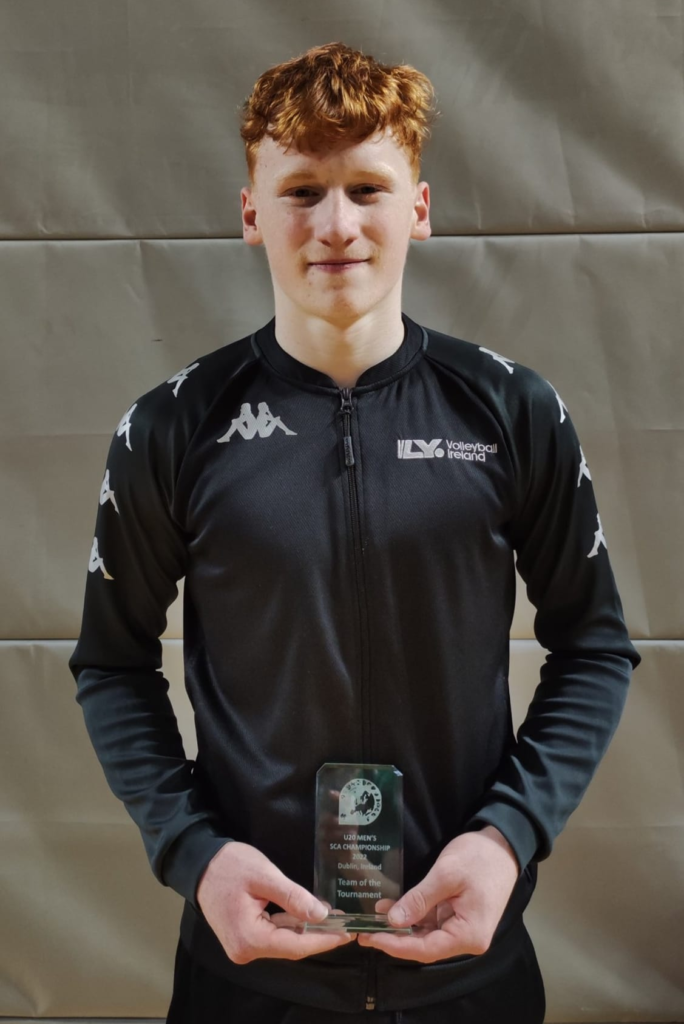 Loughrea's Ciagan Davoren Irish National Mens Volleyball Squads U20s