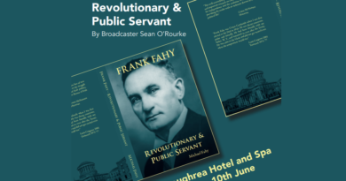 Book launch - 'Frank Fahy: Revolutionary and Public Servant' at Loughrea Hotel