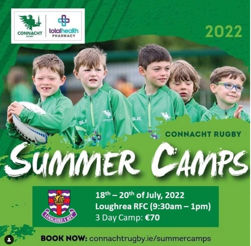 Loughrea RFC Summer Camp 2022