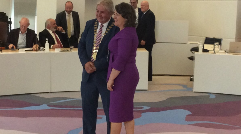 Cllr Michael "Moegie" Maher declared Cathaoirleach of the County of Galway