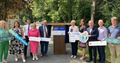 Minister Heather Humphrey opens upgraded The Walks Loughrea Project