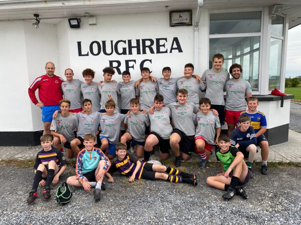 Rangers Rugby Vicenza welcomed by Loughrea Rugby Club