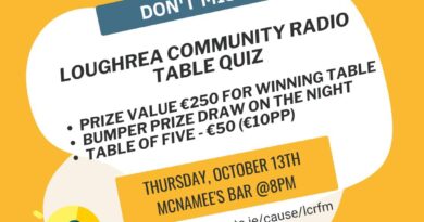 Loughrea Community Radio Table Quiz