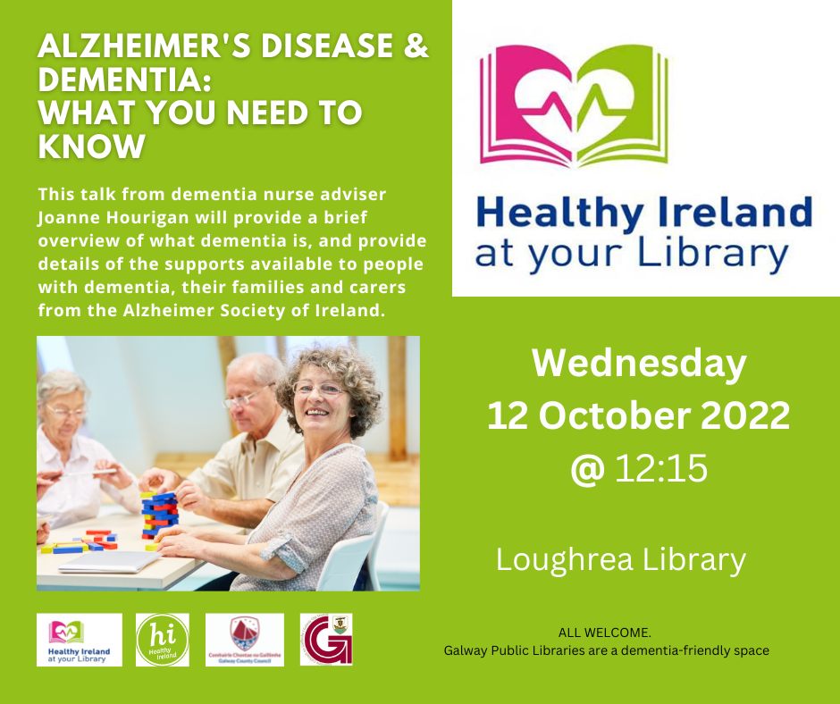 Loughrea Library dementia talk