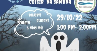 Gaeilge Locha Riach - CÓISIR NA SAMHNA Halloween Party