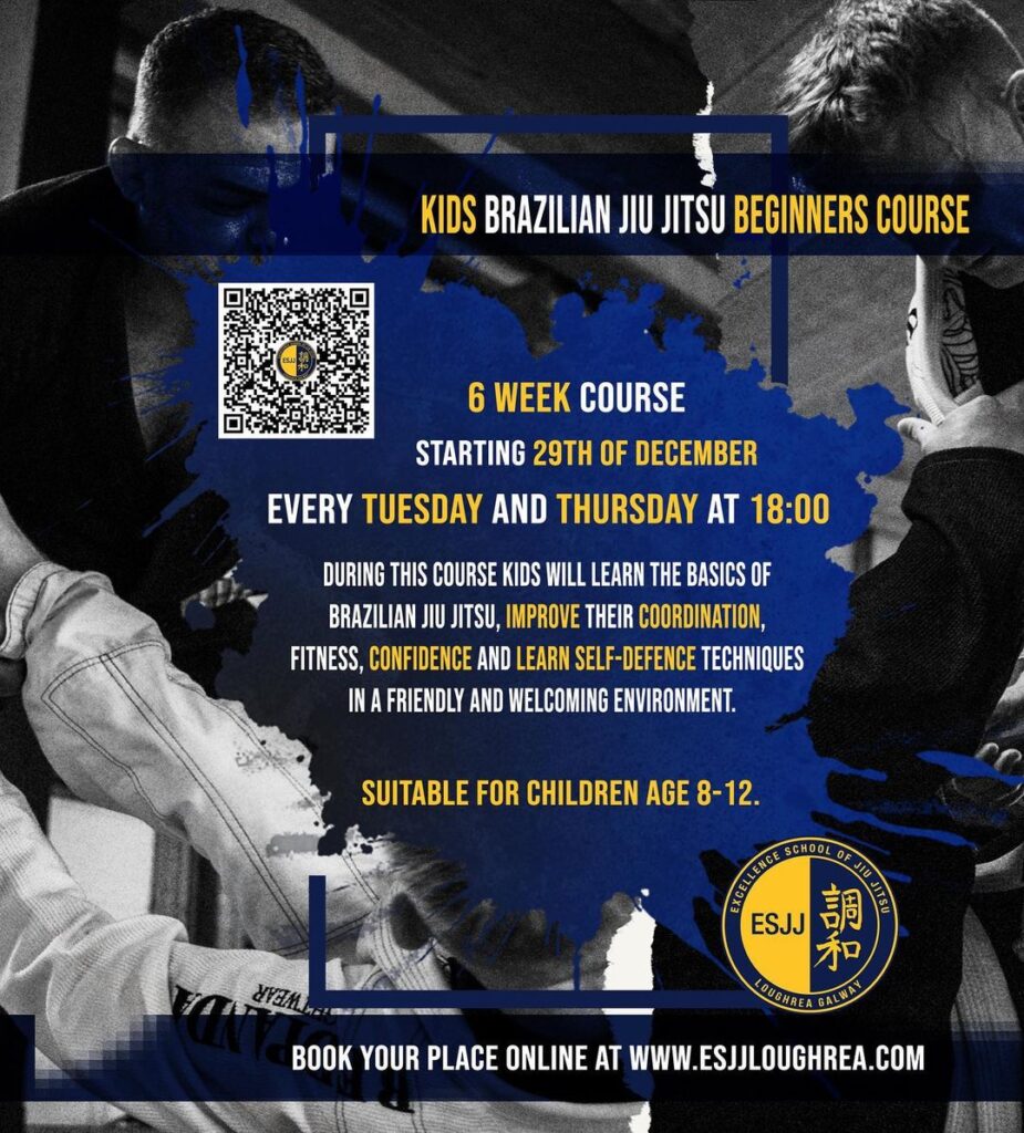 New Brazilian Jiu Jitsu Club in Loughrea - welcoming adults and children