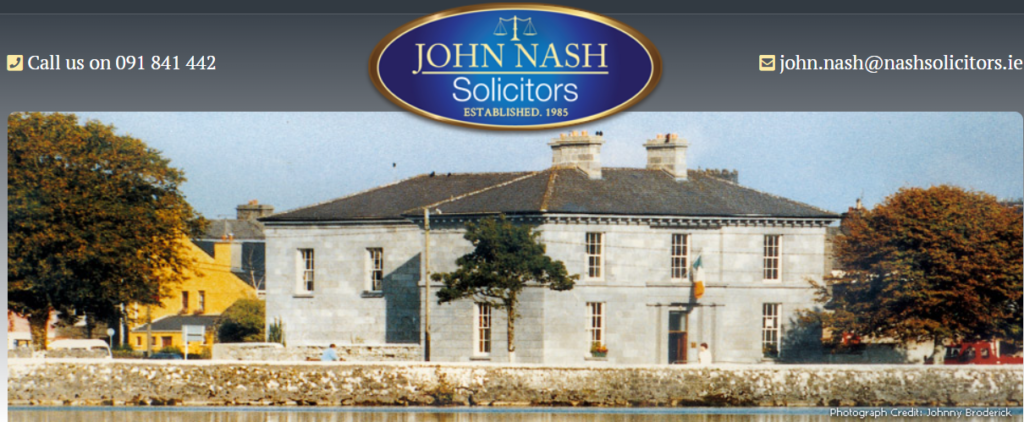 Locum Solicitor required at John Nash Solicitors Loughrea