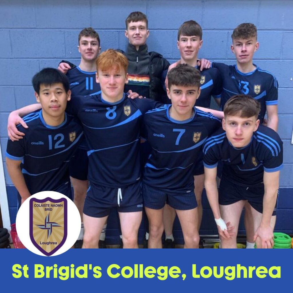 St Brigid's College Loughrea VS Patrician High School Monaghan in Senior A Boys All Ireland Volleyball Final