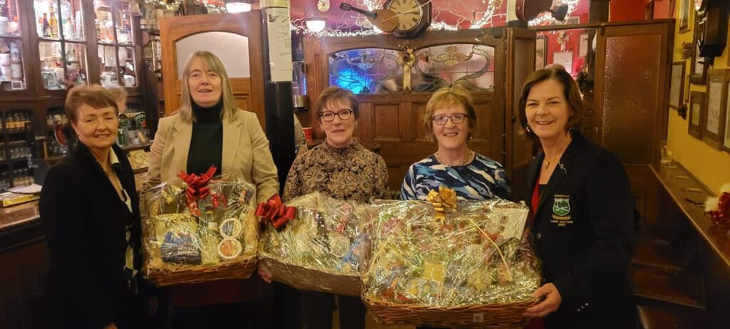 Photo: SuperValu sponsored Christmas Hampers for Loughrea Ladies Golf Club