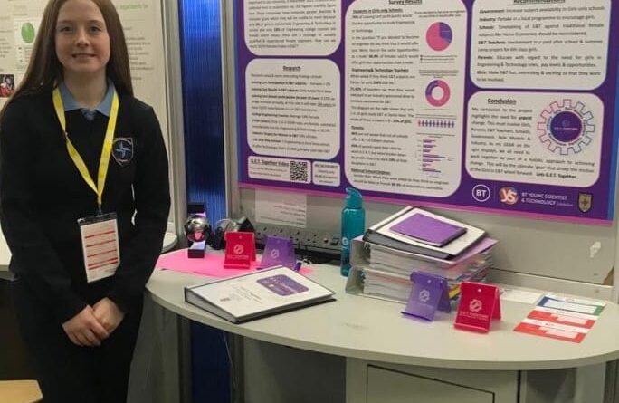 Loughrea's Ava Conerney double award winner at 59th BT Young Scientist & Technology Exhibition