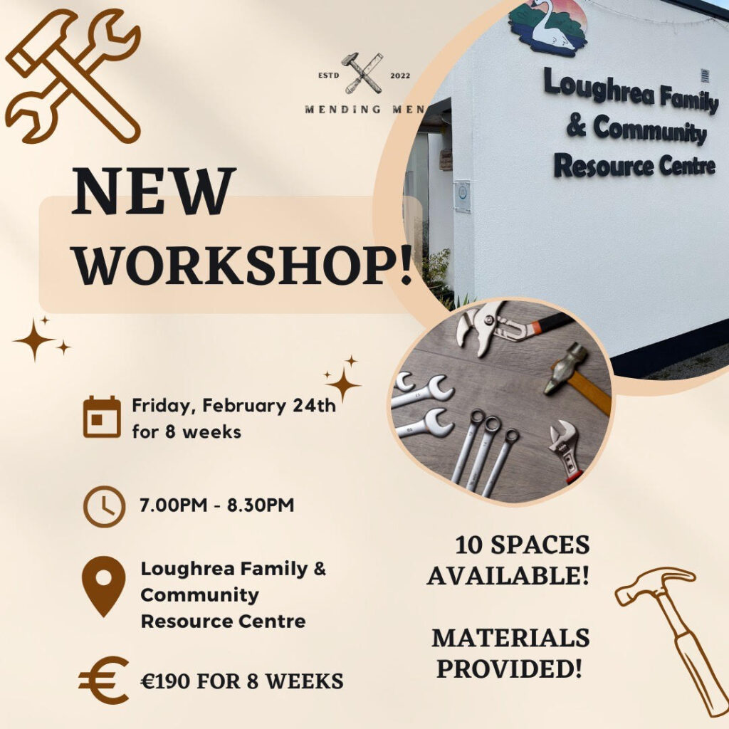 8 week DIY Workshop at at Loughrea Family and Community Resource Centre