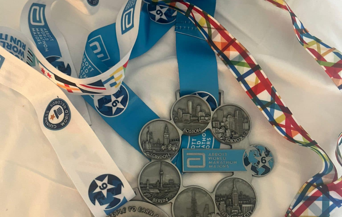 Denise Barrett completes World Marathon Majors