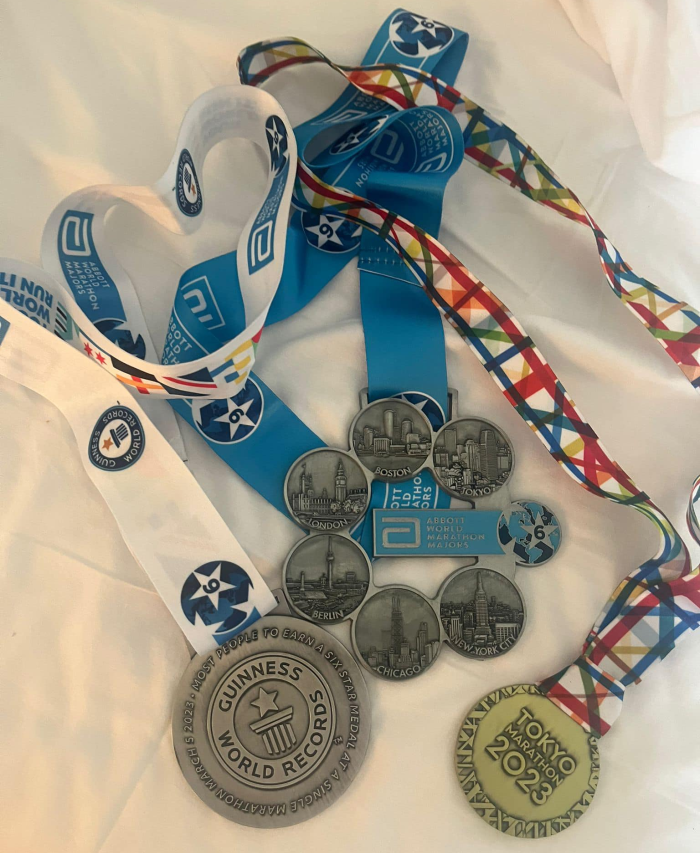 Denise Barrett completes World Marathon Majors