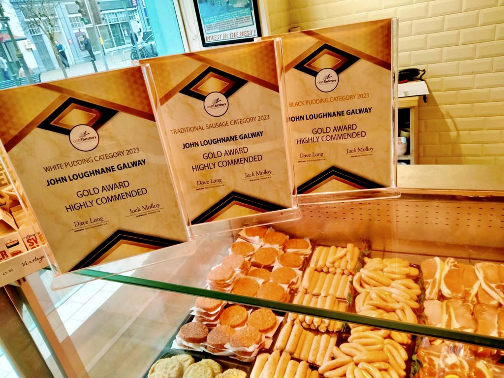 Loughrea's Loughnanes Butchers awarded Gold