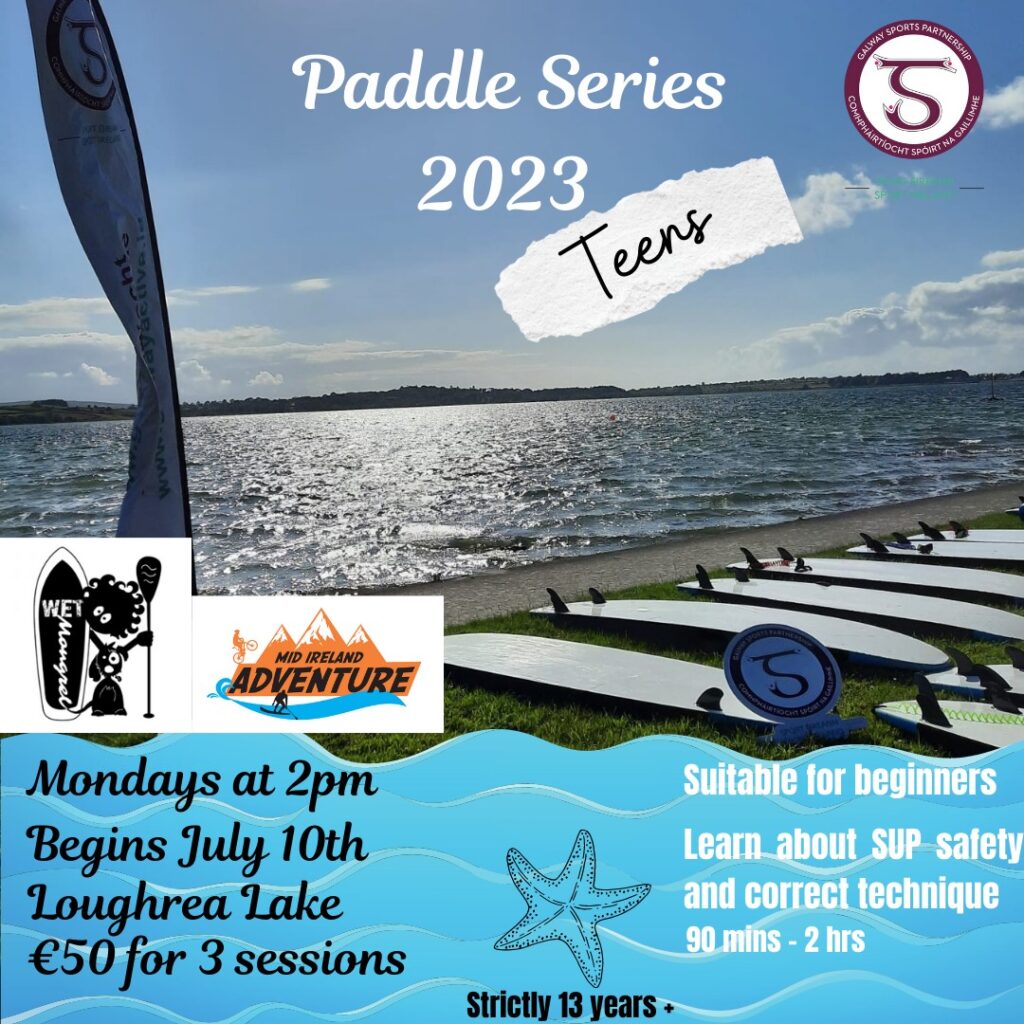 paddle boarding loughrea lake