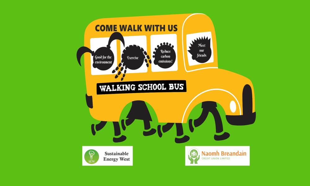 Loughrea's Walking School Bus returns