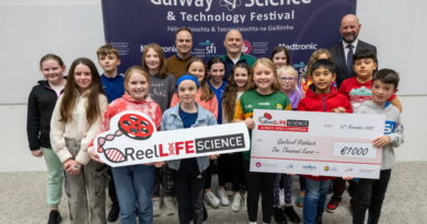 Gaelscoil Riabhach Loughrea Winners of ReelLIFE SCIENCE Awards 2023 Galway Science and Technology Festival