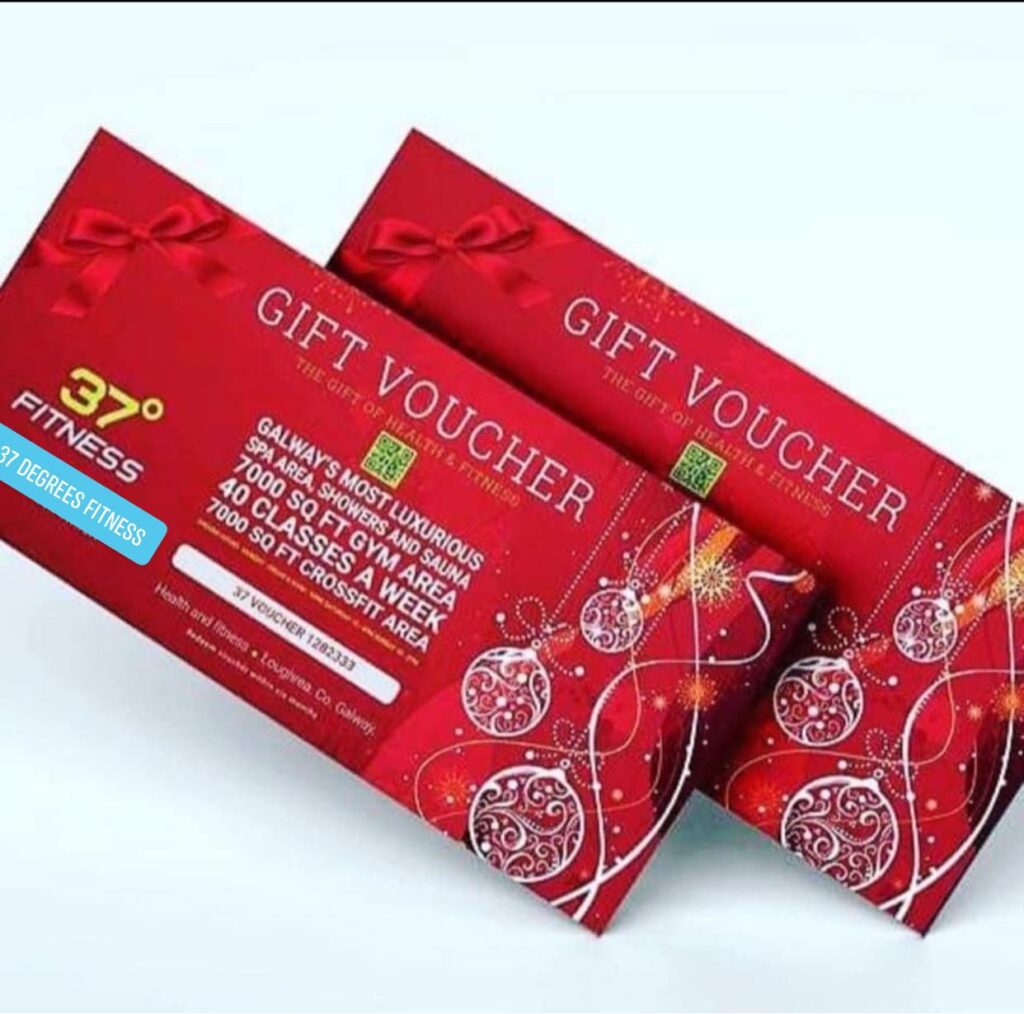 37 Degrees Fitness Loughrea Christmas Vouchers Now Available