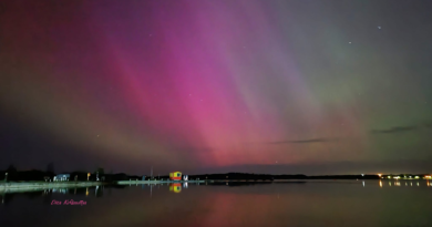 Rare Phenomenon: Northern Lights illuminate Loughrea sky after powerful solar storm