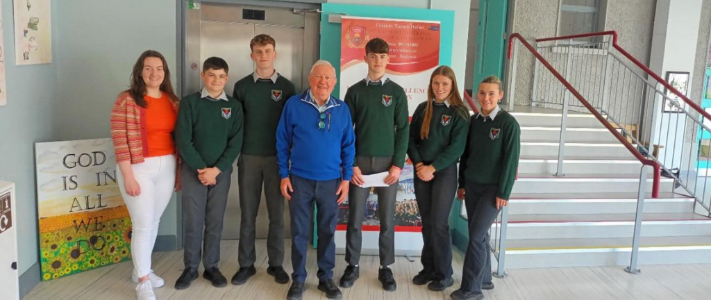 St. Raphael's College TY Students Support Saint Vincent DePaul Loughrea