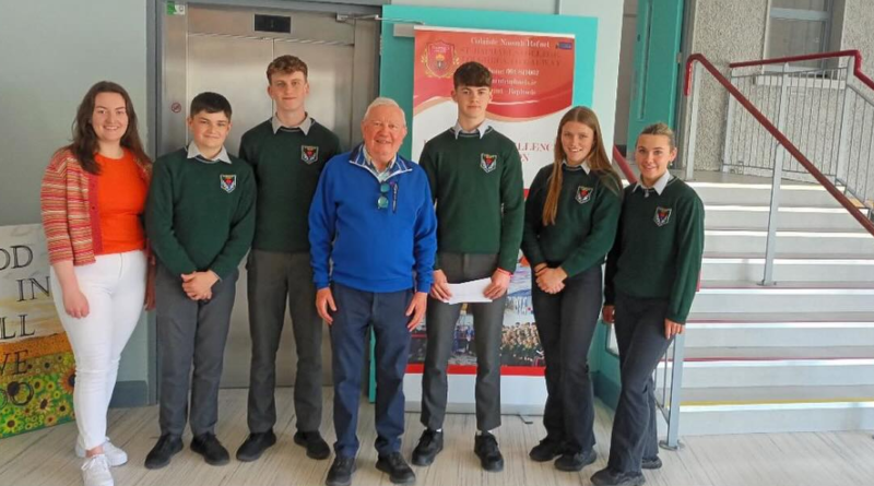 St. Raphael's College TY Students Support Saint Vincent DePaul Loughrea