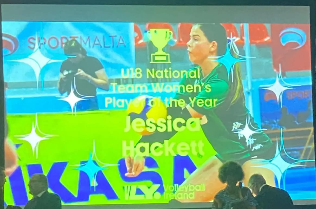 Hackett awarded National U18 Team Player of the Year
