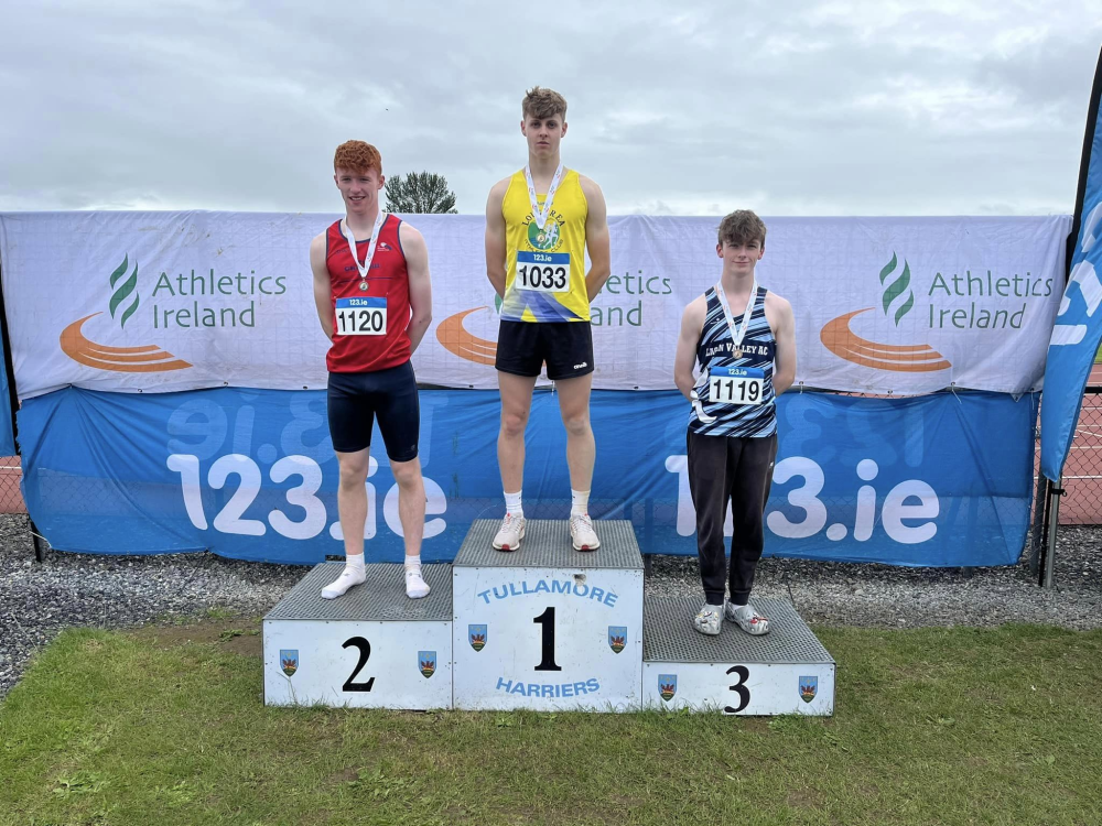 Loughrea's Darragh Fahy Wins Gold in U18 Triple Jump