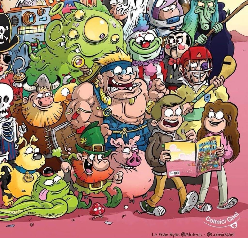 Irish Comic Strip Workshop at Loughrea Library