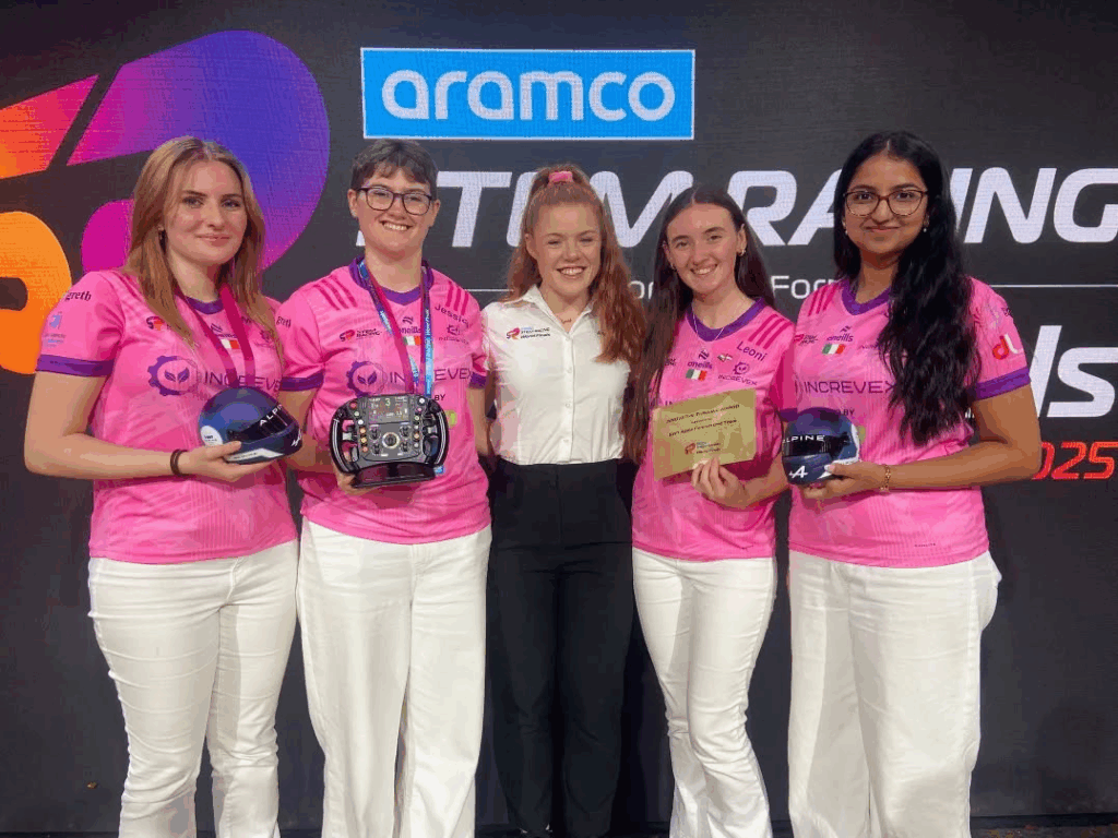 Loughrea Students Win Prestigious Innovation Award at STEM Racing World Finals in Singapore