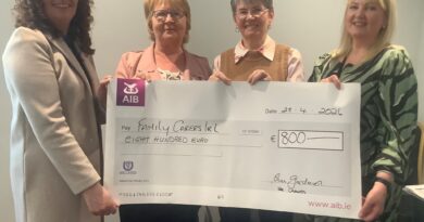 Loughrea Bridge Club Donates to Family Carers Ireland