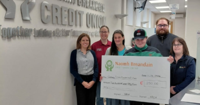 Loughrea Credit Union supports local Athlete ahead of Special Olympics Ireland Games