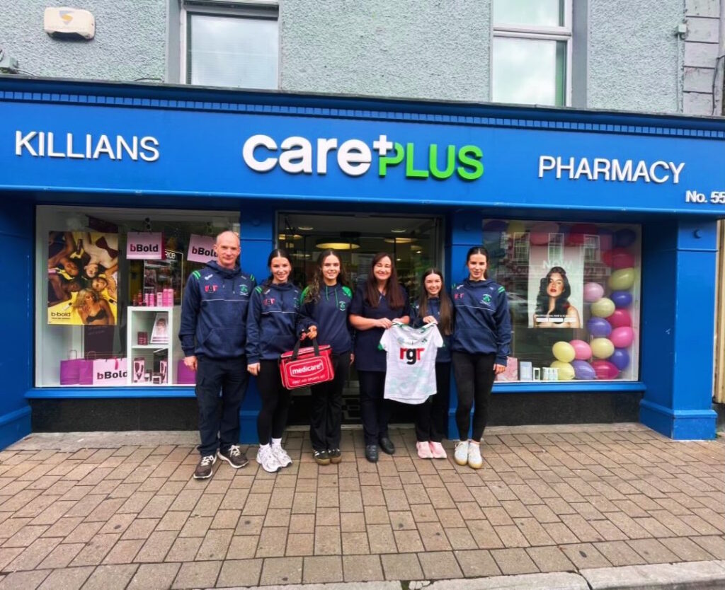 Shamrocks Camogie Club Receives Complimentary Sports First Aid Kit