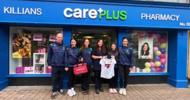 Shamrocks Camogie Club Receives Complimentary Sports First Aid Kit