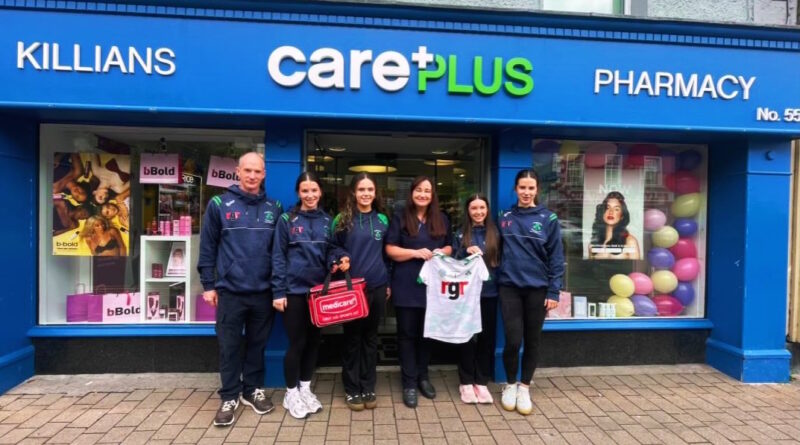 Shamrocks Camogie Club Receives Complimentary Sports First Aid Kit