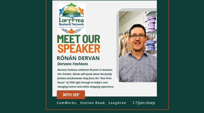 Loughrea Business Network: 90 Years of Dervans Fashions