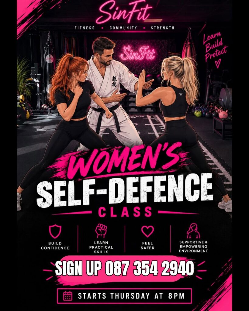 Women’s Self-Defence Classes in Loughrea
